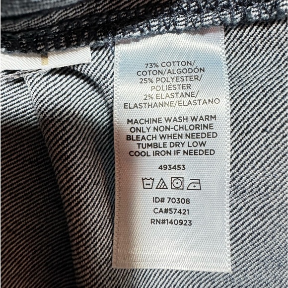 Made and Loved Loft Denim Mini Skirt 4 - Picture 4 of 4